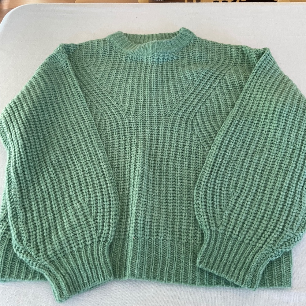 Soft green sweater by “A New Day” size medium